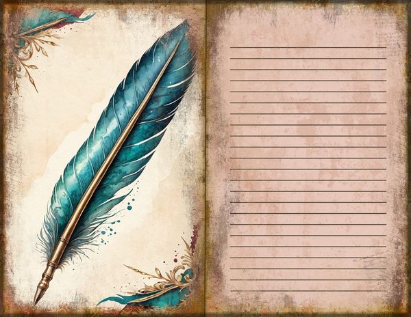 Junk Journal Spreads: 75 Open Book Planner Pages - Gothic Manor - Commercial Use — image 41