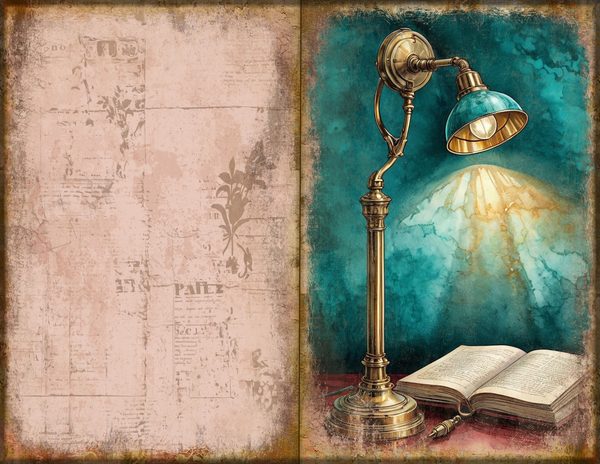 Junk Journal Spreads: 75 Open Book Planner Pages - Gothic Manor - Commercial Use — image 49
