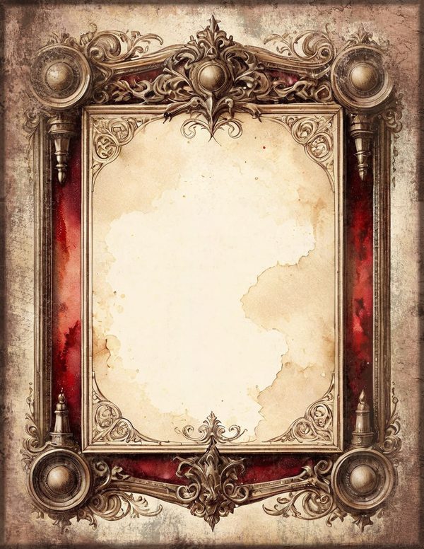 Junk Journal Pages: 150 Printable Sheets - Gothic Manor - Commercial Use — image 5