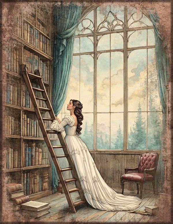 Junk Journal Pages: 150 Printable Sheets - Gothic Manor - Commercial Use — image 9