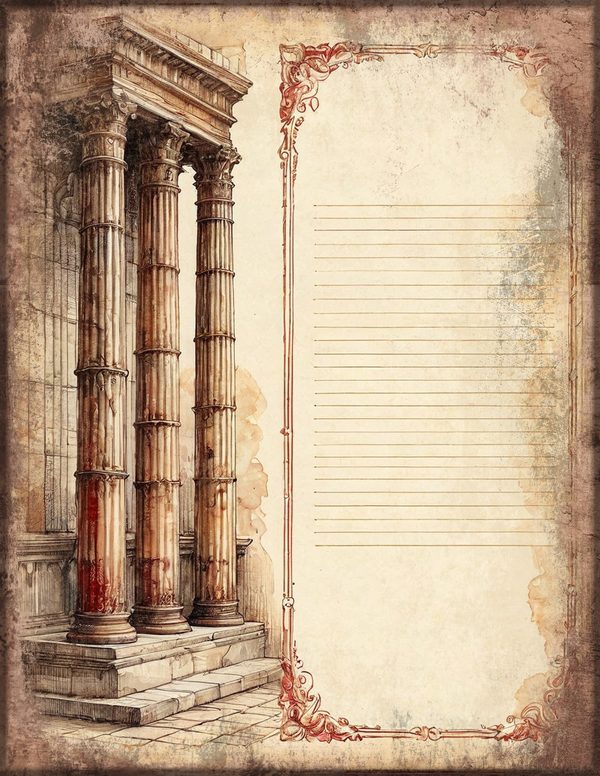 Junk Journal Pages: 150 Printable Sheets - Gothic Manor - Commercial Use — image 13