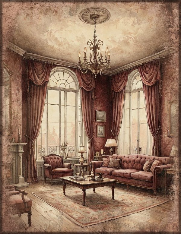 Junk Journal Pages: 150 Printable Sheets - Gothic Manor - Commercial Use — image 16