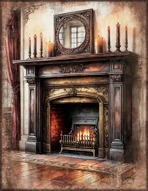Junk Journal Pages: 150 Printable Sheets - Gothic Manor - Commercial Use — image 31
