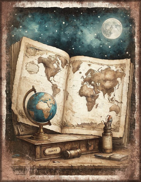 Junk Journal Pages: 150 Printable Sheets - Gothic Manor - Commercial Use — image 42
