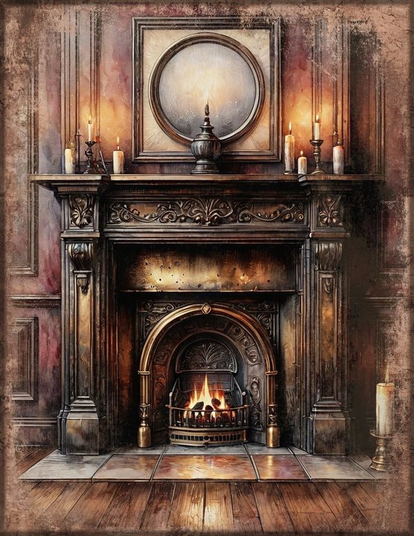 Junk Journal Pages: 150 Printable Sheets - Gothic Manor - Commercial Use — image 53