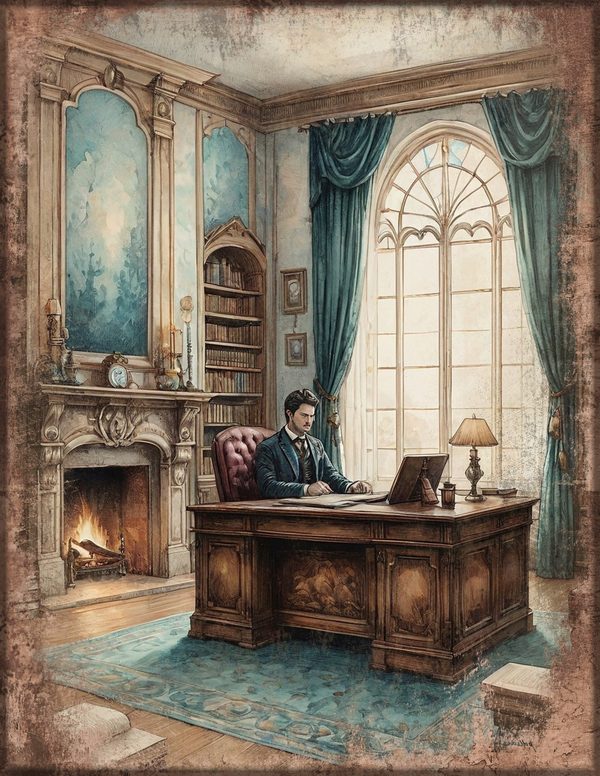Junk Journal Pages: 150 Printable Sheets - Gothic Manor - Commercial Use — image 54