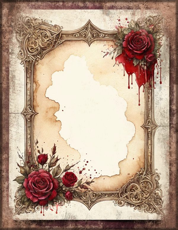 Junk Journal Pages: 150 Printable Sheets - Gothic Manor - Commercial Use — image 60