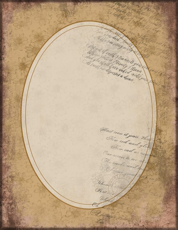 Journal Writing Pages: 50 Lined Frames and Textures - Gothic Manor - Commercial Use — image 24