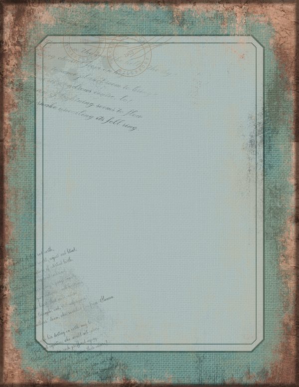 Journal Writing Pages: 50 Lined Frames and Textures - Gothic Manor - Commercial Use — image 26