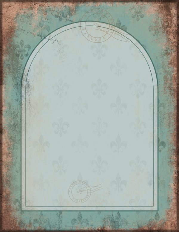 Journal Writing Pages: 50 Lined Frames and Textures - Gothic Manor - Commercial Use — image 28