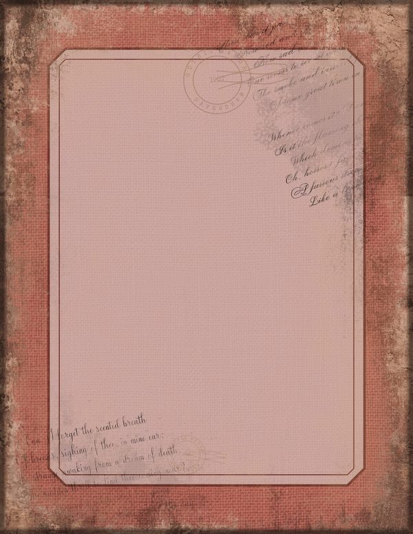 Journal Writing Pages: 50 Lined Frames and Textures - Gothic Manor - Commercial Use — image 32