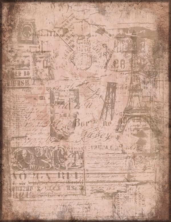 Journal Writing Pages: 50 Lined Frames and Textures - Gothic Manor - Commercial Use — image 44