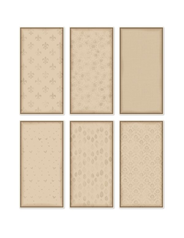 Ephemera Kit: 77 Printable Cards, Tags and Word Strips - Gothic Manor - Commercial Use — image 19