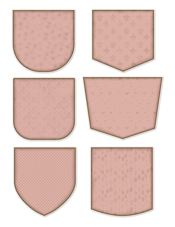 Ephemera Kit: 77 Printable Cards, Tags and Word Strips - Gothic Manor - Commercial Use — image 26