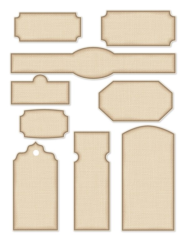 Ephemera Kit: 77 Printable Cards, Tags and Word Strips - Gothic Manor - Commercial Use — image 65
