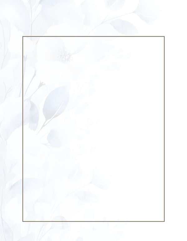 Baby Blue Floral Watercolor Digital Paper Kit: Printable Papers, Cards, Tags, Ephemera — image 35