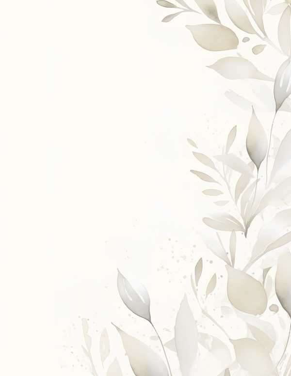 Gold Floral Watercolor Digital Paper Kit: Printable Papers, Cards, Tags, Ephemera - Commercial Use — image 1
