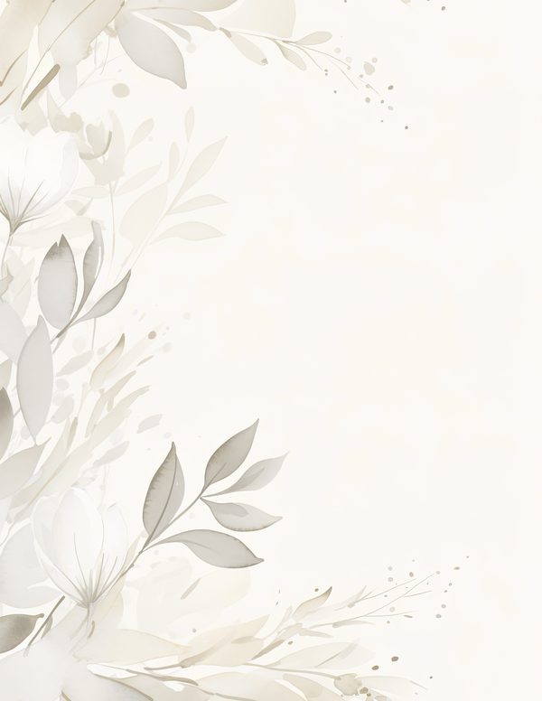 Gold Floral Watercolor Digital Paper Kit: Printable Papers, Cards, Tags, Ephemera - Commercial Use — image 8
