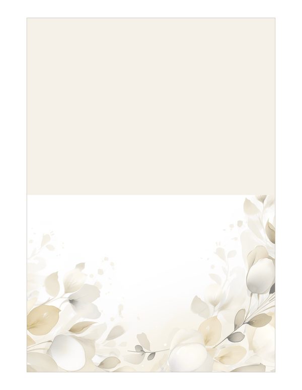 Gold Floral Watercolor Digital Paper Kit: Printable Papers, Cards, Tags, Ephemera - Commercial Use — image 16