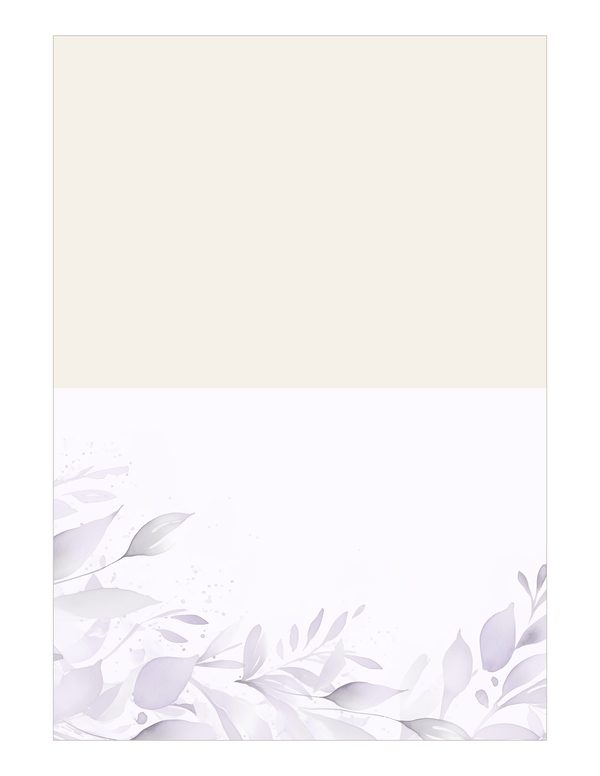 Purple Floral Watercolor Digital Paper Kit: Printable Papers, Cards, Tags, Ephemera — image 13