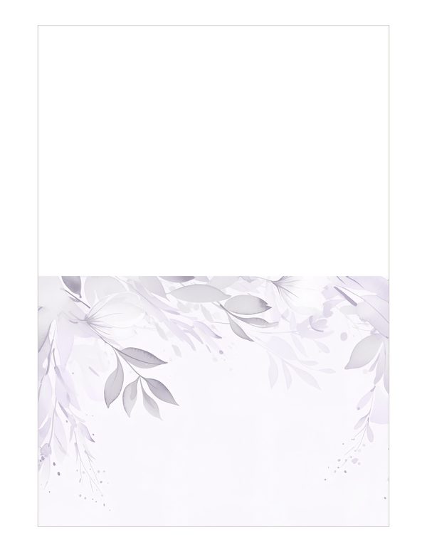 Purple Floral Watercolor Digital Paper Kit: Printable Papers, Cards, Tags, Ephemera — image 20