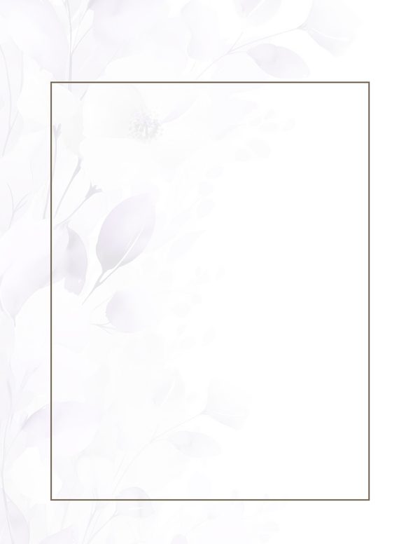 Purple Floral Watercolor Digital Paper Kit: Printable Papers, Cards, Tags, Ephemera — image 35