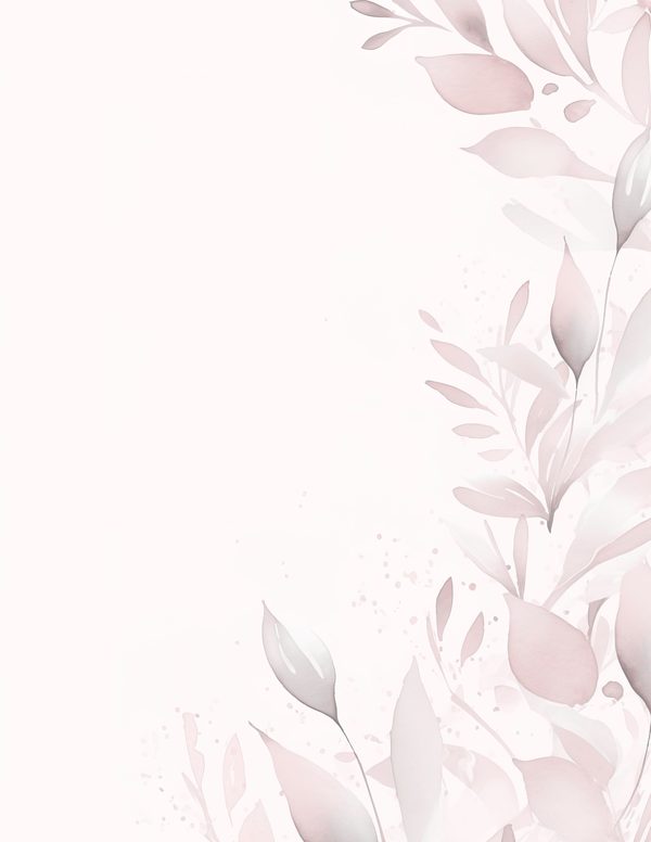 Rose Floral Watercolor Digital Paper Kit: Printable Papers, Cards, Tags, Ephemera - Commercial Use — image 1