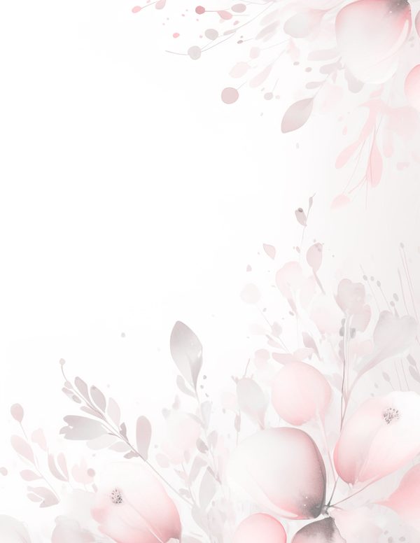 Rose Floral Watercolor Digital Paper Kit: Printable Papers, Cards, Tags, Ephemera - Commercial Use — image 5