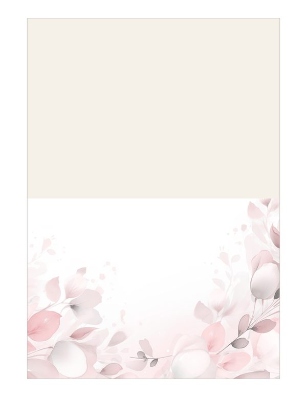 Rose Floral Watercolor Digital Paper Kit: Printable Papers, Cards, Tags, Ephemera - Commercial Use — image 16