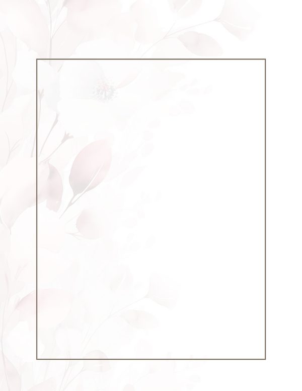 Rose Floral Watercolor Digital Paper Kit: Printable Papers, Cards, Tags, Ephemera - Commercial Use — image 35