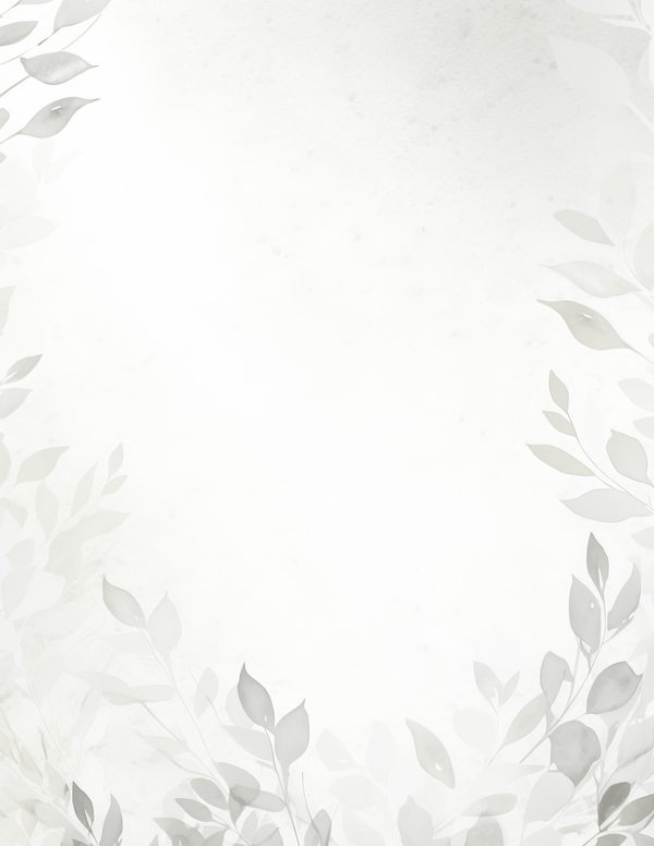 Grey Floral Watercolor Digital Paper Kit: Printable Papers, Cards, Tags, Ephemera - Commercial Use — image 10