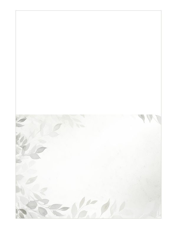 Grey Floral Watercolor Digital Paper Kit: Printable Papers, Cards, Tags, Ephemera - Commercial Use — image 22