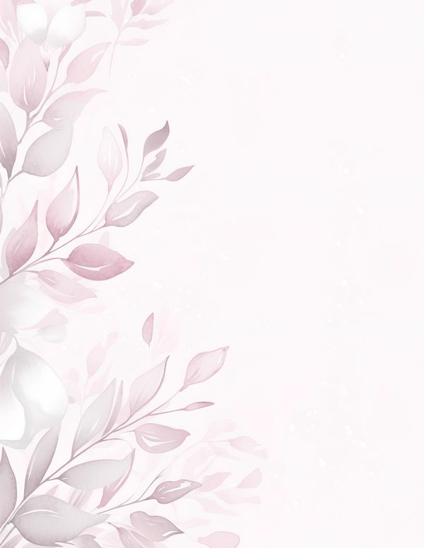 Pink Floral Watercolor Digital Paper Kit: Printable Papers, Cards, Tags, Ephemera - Commercial Use — image 6