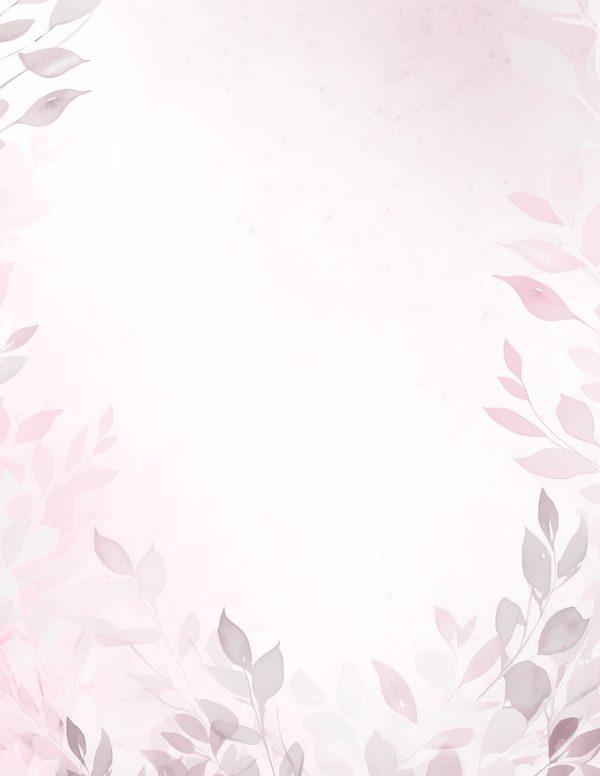 Pink Floral Watercolor Digital Paper Kit: Printable Papers, Cards, Tags, Ephemera - Commercial Use — image 10