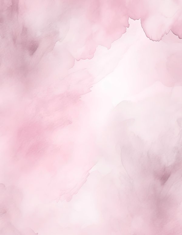 Pink Floral Watercolor Digital Paper Kit: Printable Papers, Cards, Tags, Ephemera - Commercial Use — image 12