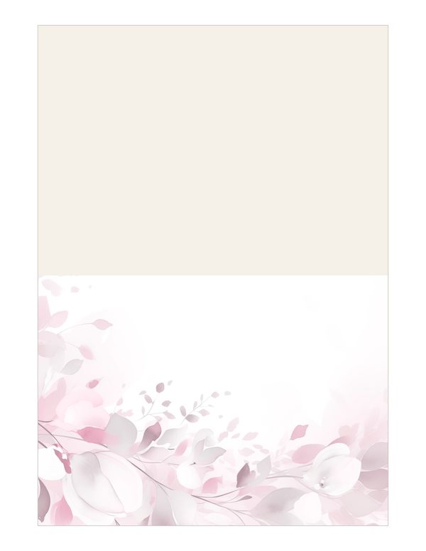 Pink Floral Watercolor Digital Paper Kit: Printable Papers, Cards, Tags, Ephemera - Commercial Use — image 14