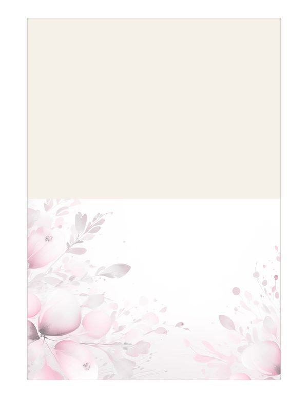 Pink Floral Watercolor Digital Paper Kit: Printable Papers, Cards, Tags, Ephemera - Commercial Use — image 17