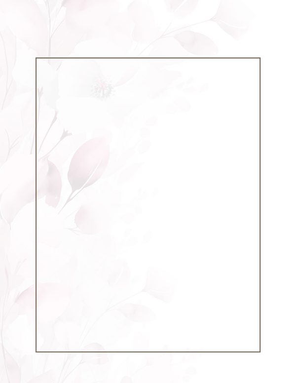 Pink Floral Watercolor Digital Paper Kit: Printable Papers, Cards, Tags, Ephemera - Commercial Use — image 35