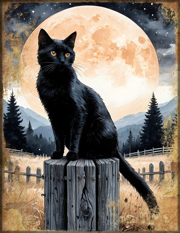 Junk Journal Kit: Printable Pages, Cards, Tags and Ephemera - Witching Hour - Commercial Use — image 7