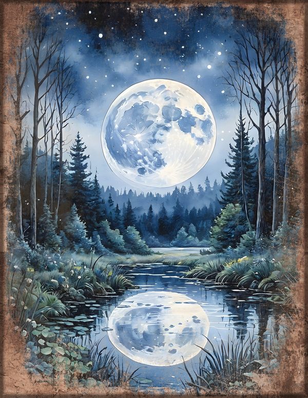 Junk Journal Kit: Printable Pages, Cards, Tags and Ephemera - Witching Hour - Commercial Use — image 18