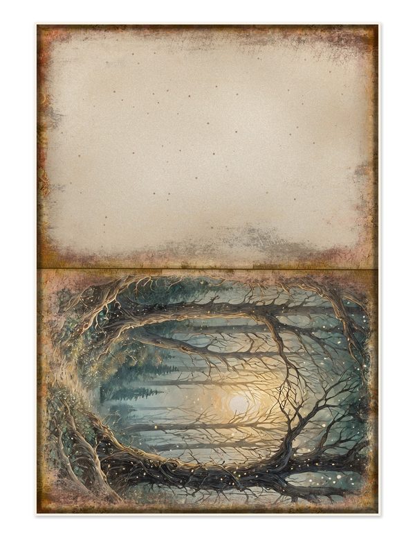 Junk Journal Kit: Printable Pages, Cards, Tags and Ephemera - Witching Hour - Commercial Use — image 26