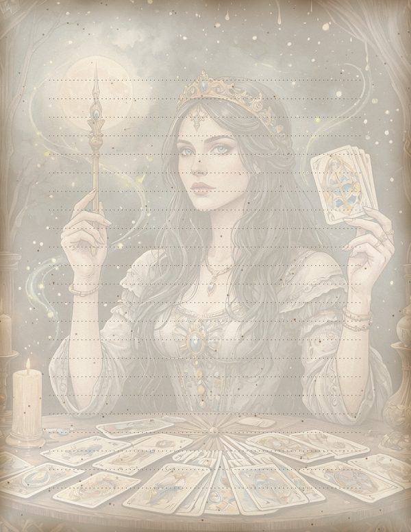 Junk Journal Kit: Printable Pages, Cards, Tags and Ephemera - Witching Hour - Commercial Use — image 54