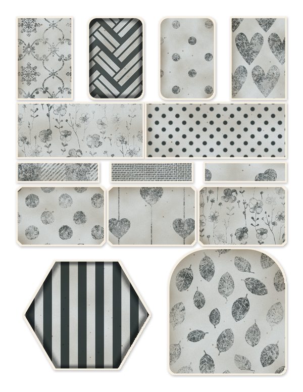 Junk Journal Kit: Printable Pages, Cards, Tags and Ephemera - Black Cats - Commercial Use — image 45