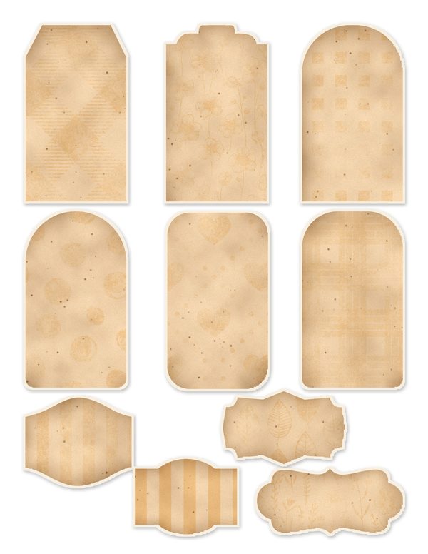 Junk Journal Kit: Printable Pages, Cards, Tags and Ephemera - Harvest Moon Owls - Commercial Use — image 42