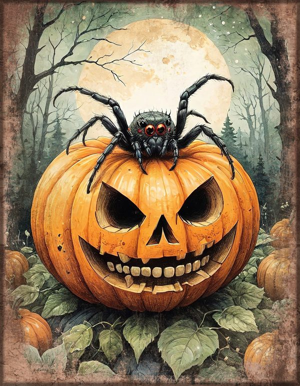 Junk Journal Papers: Printable Vintage Pages - Witches Kitchen - Commercial Use — image 2