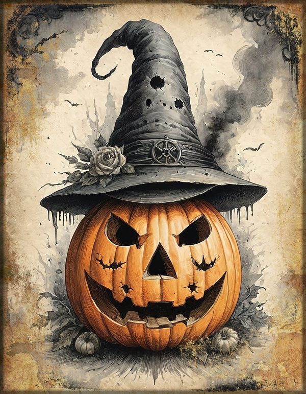 Junk Journal Papers: Printable Vintage Pages - Witches Kitchen - Commercial Use — image 5