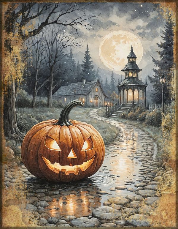 Junk Journal Papers: Printable Vintage Pages - Witches Kitchen - Commercial Use — image 9