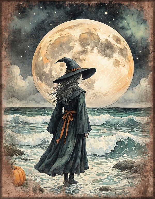 Junk Journal Papers: Printable Vintage Pages - Witches Kitchen - Commercial Use — image 14