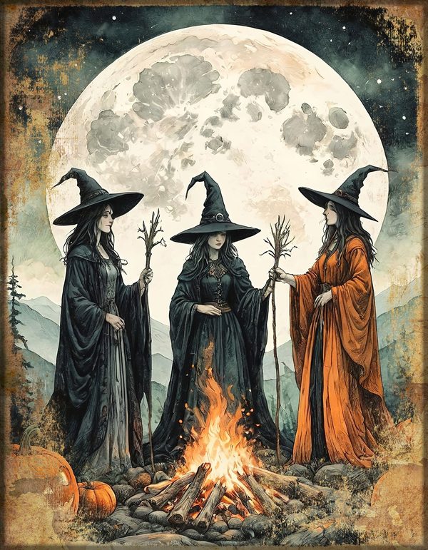 Junk Journal Papers: Printable Vintage Pages - Witches Kitchen - Commercial Use — image 31
