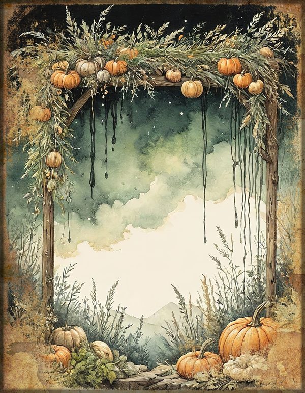 Junk Journal Papers: Printable Vintage Pages - Witches Kitchen - Commercial Use — image 33